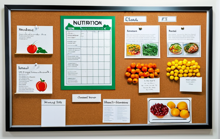 영양사 실무 환경 구축하기 - **Consultation Setting:** "A nutritionist in a modest professional outfit, sitting at a desk across ...