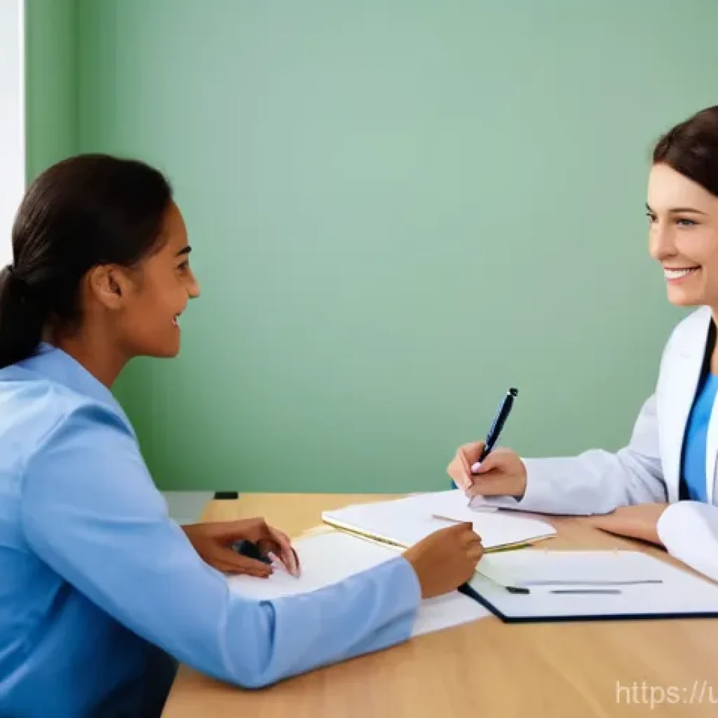 영양사 실기시험 채점 기준 - **Prompt 1: Professional Dietitian Consultation**
"A professional female dietitian, dressed in a...