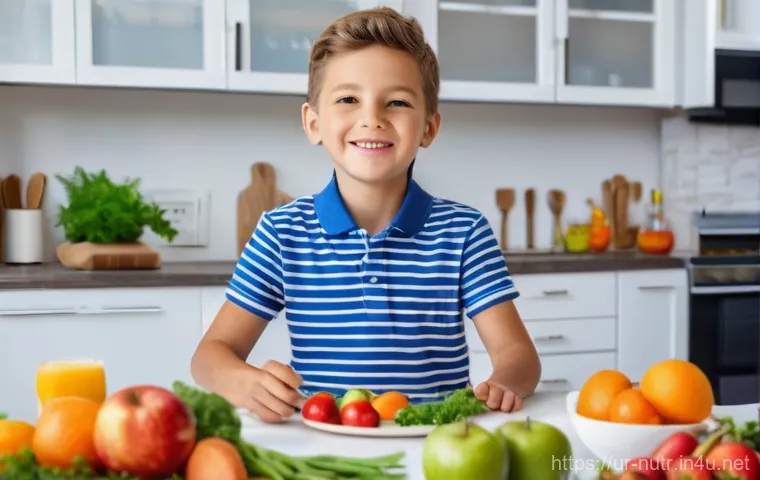 영양사 자격증 필수 정보 - **Prompt 1: A nutritionist guiding a diverse family in a warm kitchen.**
A bright, inviting, and...
